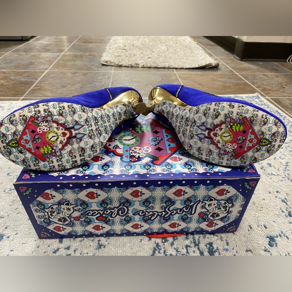 Irregular Choice - Royal Marriage BLUE - 8.5 - 39.5 - Picture 4 of 4